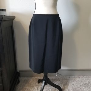 Black skirt